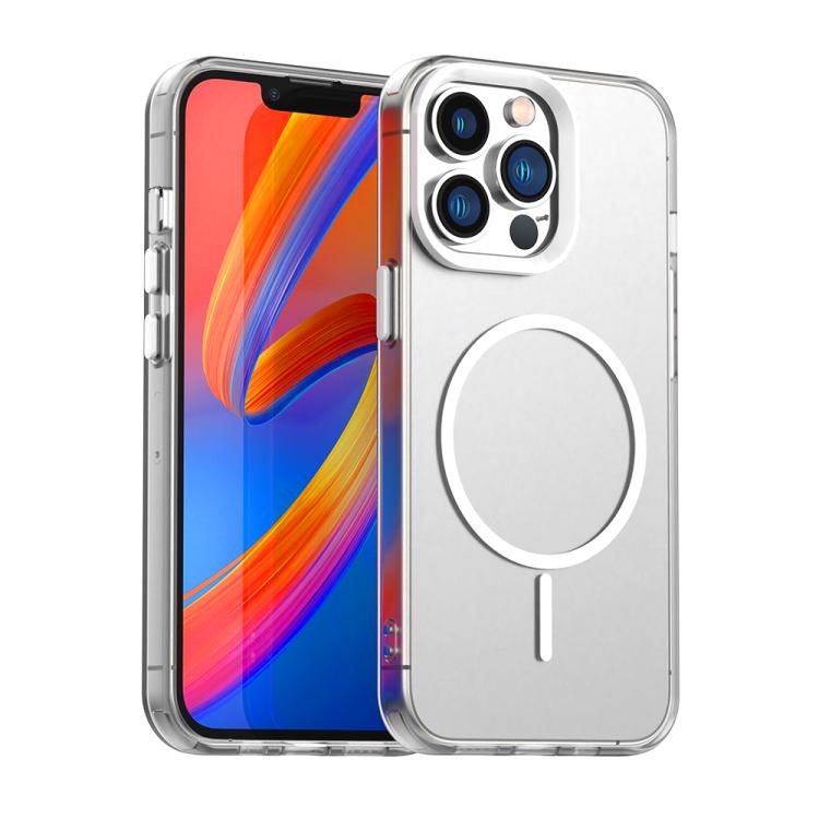 Candy Fine Circle Magsafe PC Hybrid TPU Phone Case, For iPhone 15, For iPhone 14 Plus, For iPhone 13, For iPhone 12, For iPhone 12 Pro Max, For iPhone 12 Pro