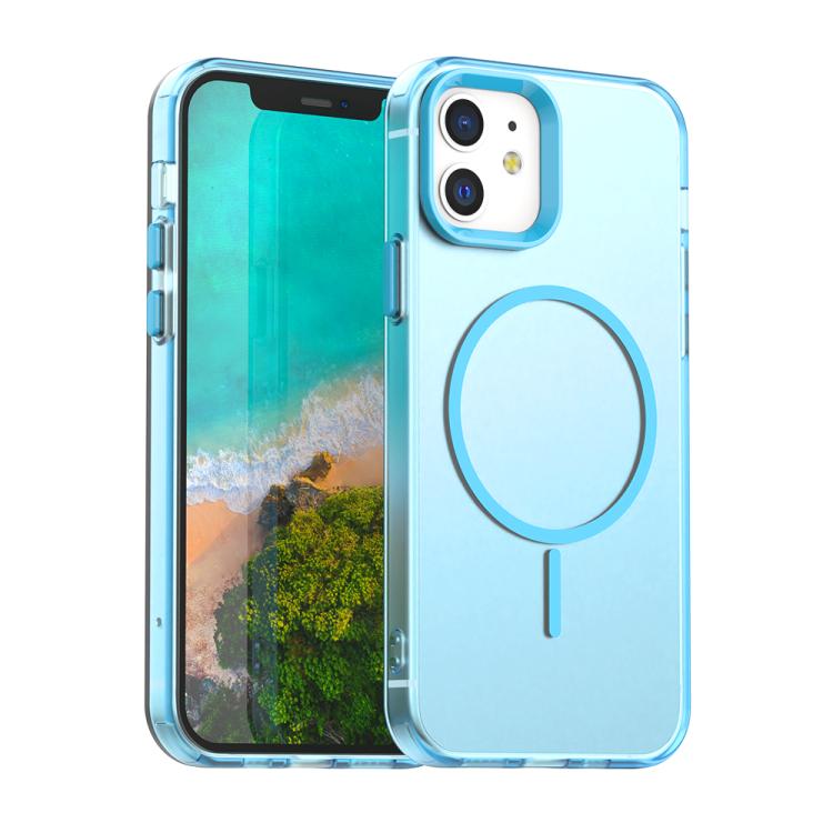 Candy Fine Circle Magsafe PC Hybrid TPU Phone Case, For iPhone 15, For iPhone 14 Plus, For iPhone 13, For iPhone 12, For iPhone 12 Pro Max, For iPhone 12 Pro