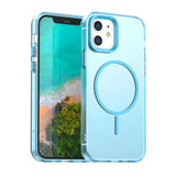 Candy Fine Circle Magsafe PC Hybrid TPU Phone Case, For iPhone 15, For iPhone 14 Plus, For iPhone 13, For iPhone 12, For iPhone 12 Pro Max, For iPhone 12 Pro