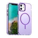 Candy Fine Circle Magsafe PC Hybrid TPU Phone Case, For iPhone 15, For iPhone 14 Plus, For iPhone 13, For iPhone 12, For iPhone 12 Pro Max, For iPhone 12 Pro