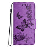Butterfly Embossed Flip Leather Phone Case, For iPhone 17 Pro Max, For iPhone 17 Pro, For iPhone 17, For iPhone Air