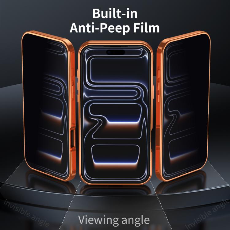 Privacy Screen Film Full Cover MagSafe Phone Case, For iPhone 17 Pro Max, For iPhone 17 Pro, For iPhone 17, For iPhone Air