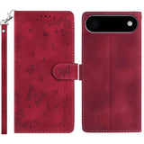 Secret Garden Butterfly Pattern Leather Phone Case, For iPhone 16e / 17e, For iPhone 17 Pro Max, For iPhone 17 Pro, For iPhone 17, For iPhone Air, For iPhone 16 Pro Max