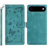 Secret Garden Butterfly Pattern Leather Phone Case, For iPhone 16e / 17e, For iPhone 17 Pro Max, For iPhone 17 Pro, For iPhone 17, For iPhone Air, For iPhone 16 Pro Max