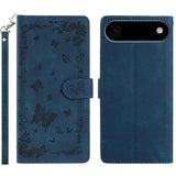 Secret Garden Butterfly Pattern Leather Phone Case, For iPhone 16e / 17e, For iPhone 17 Pro Max, For iPhone 17 Pro, For iPhone 17, For iPhone Air, For iPhone 16 Pro Max