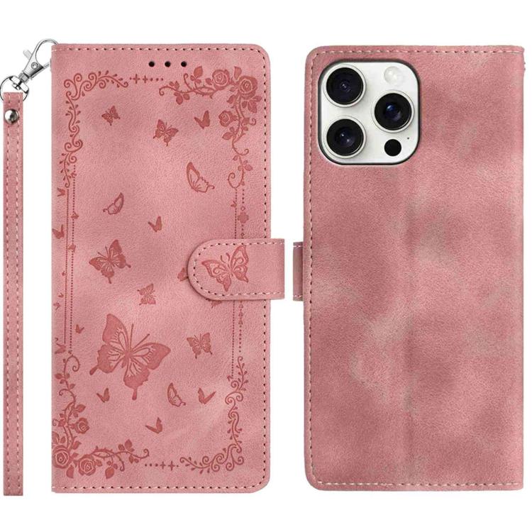 Secret Garden Butterfly Pattern Leather Phone Case, For iPhone 16 Pro, For iPhone 16 Plus, For iPhone 6 Plus / 7 Plus / 8 Plus, For iPhone 16, For iPhone 15 Pro Max, For iPhone 15 Pro