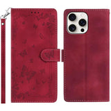 Secret Garden Butterfly Pattern Leather Phone Case, For iPhone 16 Pro, For iPhone 16 Plus, For iPhone 6 Plus / 7 Plus / 8 Plus, For iPhone 16, For iPhone 15 Pro Max, For iPhone 15 Pro