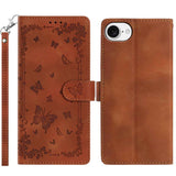 Secret Garden Butterfly Pattern Leather Phone Case, For iPhone 16e / 17e, For iPhone 17 Pro Max, For iPhone 17 Pro, For iPhone 17, For iPhone Air, For iPhone 16 Pro Max