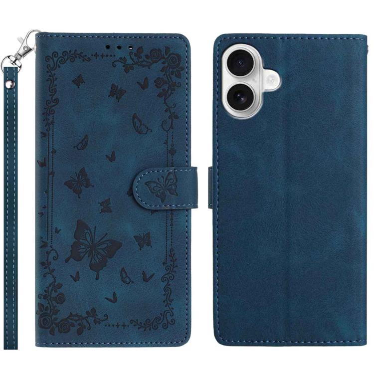 Secret Garden Butterfly Pattern Leather Phone Case, For iPhone 16 Pro, For iPhone 16 Plus, For iPhone 6 Plus / 7 Plus / 8 Plus, For iPhone 16, For iPhone 15 Pro Max, For iPhone 15 Pro