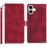 Secret Garden Butterfly Pattern Leather Phone Case, For iPhone 16 Pro, For iPhone 16 Plus, For iPhone 6 Plus / 7 Plus / 8 Plus, For iPhone 16, For iPhone 15 Pro Max, For iPhone 15 Pro