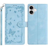 Secret Garden Butterfly Pattern Leather Phone Case, For iPhone 16 Pro, For iPhone 16 Plus, For iPhone 6 Plus / 7 Plus / 8 Plus, For iPhone 16, For iPhone 15 Pro Max, For iPhone 15 Pro