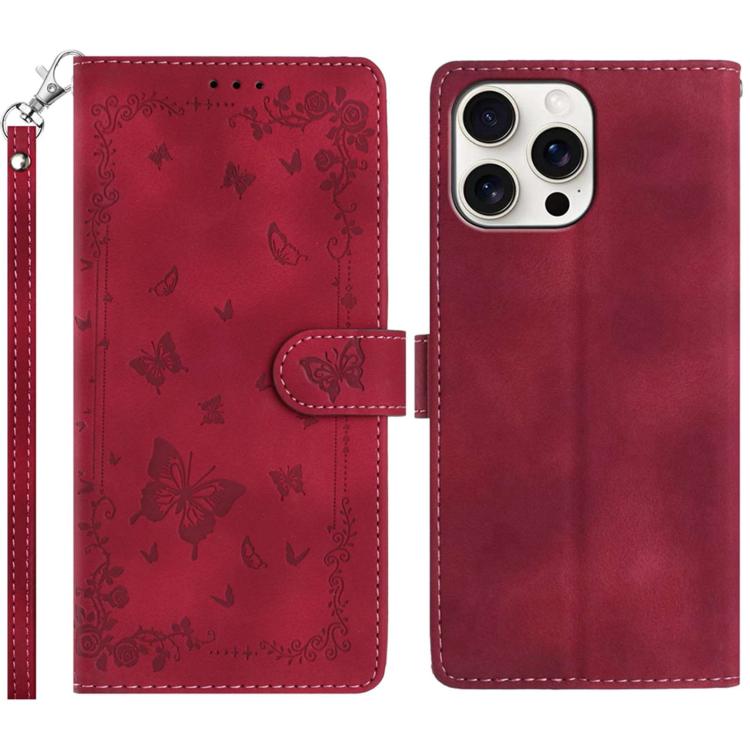 Secret Garden Butterfly Pattern Leather Phone Case, For iPhone 16 Pro, For iPhone 16 Plus, For iPhone 6 Plus / 7 Plus / 8 Plus, For iPhone 16, For iPhone 15 Pro Max, For iPhone 15 Pro
