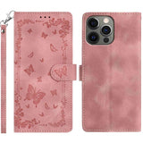 Secret Garden Butterfly Pattern Leather Phone Case, For iPhone 13 Pro Max, For iPhone 13 Pro, For iPhone 13, For iPhone 12 Pro Max, For iPhone 12 Pro, For iPhone 11 Pro Max