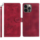 Secret Garden Butterfly Pattern Leather Phone Case, For iPhone 13 Pro Max, For iPhone 13 Pro, For iPhone 13, For iPhone 12 Pro Max, For iPhone 12 Pro, For iPhone 11 Pro Max