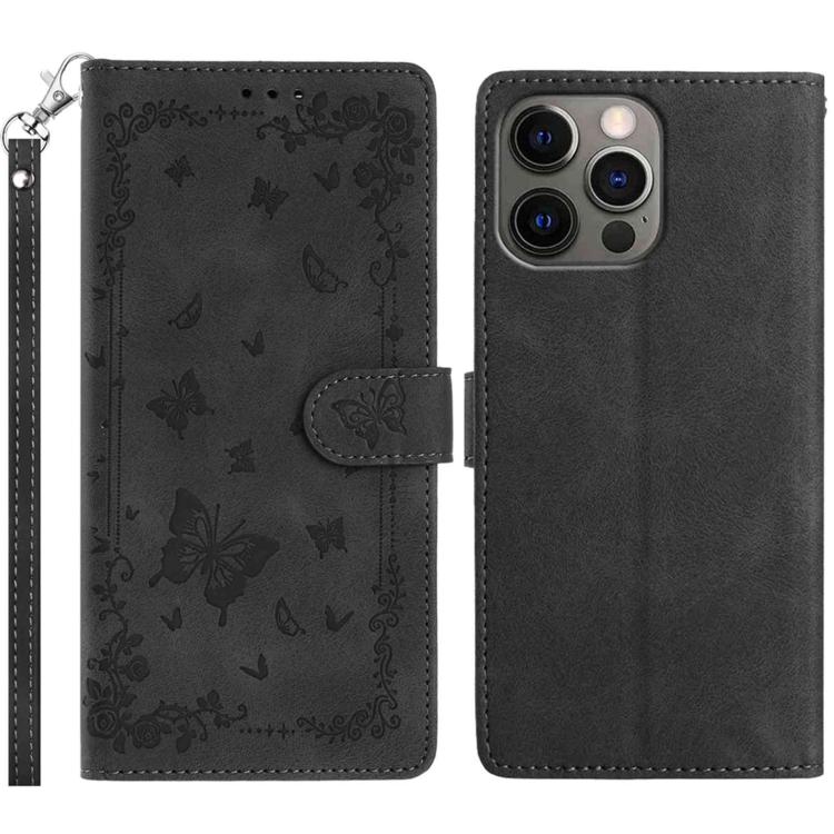 Secret Garden Butterfly Pattern Leather Phone Case, For iPhone 13 Pro Max, For iPhone 13 Pro, For iPhone 13, For iPhone 12 Pro Max, For iPhone 12 Pro, For iPhone 11 Pro Max