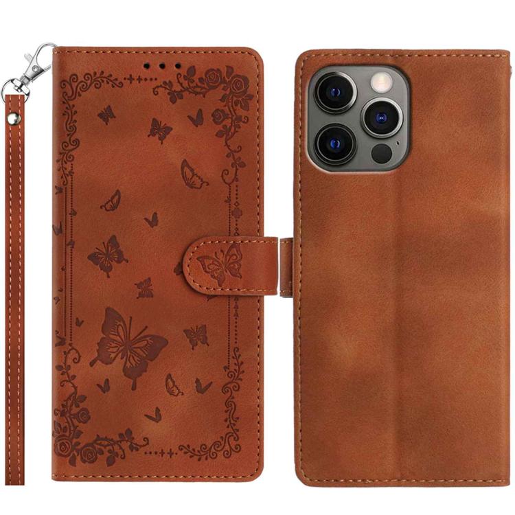 Secret Garden Butterfly Pattern Leather Phone Case, For iPhone 13 Pro Max, For iPhone 13 Pro, For iPhone 13, For iPhone 12 Pro Max, For iPhone 12 Pro, For iPhone 11 Pro Max