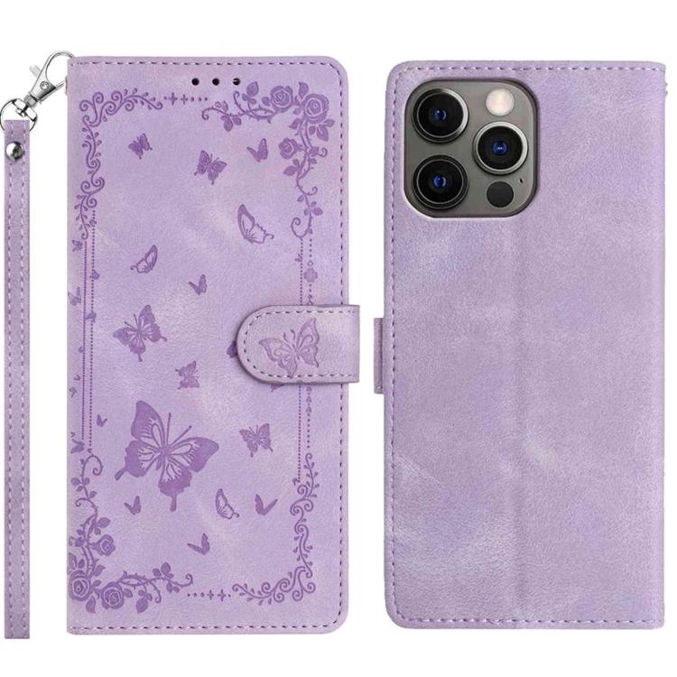 Secret Garden Butterfly Pattern Leather Phone Case, For iPhone 13 Pro Max, For iPhone 13 Pro, For iPhone 13, For iPhone 12 Pro Max, For iPhone 12 Pro, For iPhone 11 Pro Max