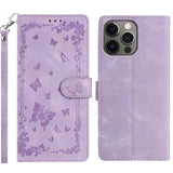 Secret Garden Butterfly Pattern Leather Phone Case, For iPhone 13 Pro Max, For iPhone 13 Pro, For iPhone 13, For iPhone 12 Pro Max, For iPhone 12 Pro, For iPhone 11 Pro Max