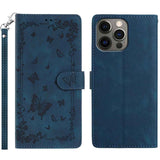 Secret Garden Butterfly Pattern Leather Phone Case, For iPhone 13 Pro Max, For iPhone 13 Pro, For iPhone 13, For iPhone 12 Pro Max, For iPhone 12 Pro, For iPhone 11 Pro Max
