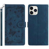 Secret Garden Butterfly Pattern Leather Phone Case, For iPhone 13 Pro Max, For iPhone 13 Pro, For iPhone 13, For iPhone 12 Pro Max, For iPhone 12 Pro, For iPhone 11 Pro Max