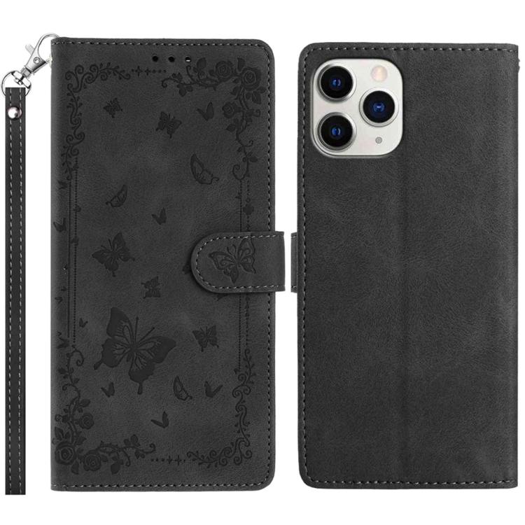 Secret Garden Butterfly Pattern Leather Phone Case, For iPhone 11, For iPhone 11 Pro, For iPhone XS, For iPhone XR, For iPhone XS Max, For iPhone 6 / 7 / 8 / SE