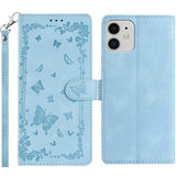Secret Garden Butterfly Pattern Leather Phone Case, For iPhone 11, For iPhone 11 Pro, For iPhone XS, For iPhone XR, For iPhone XS Max, For iPhone 6 / 7 / 8 / SE