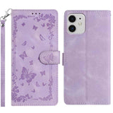 Secret Garden Butterfly Pattern Leather Phone Case, For iPhone 11, For iPhone 11 Pro, For iPhone XS, For iPhone XR, For iPhone XS Max, For iPhone 6 / 7 / 8 / SE