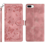 Secret Garden Butterfly Pattern Leather Phone Case, For iPhone 16 Pro, For iPhone 16 Plus, For iPhone 6 Plus / 7 Plus / 8 Plus, For iPhone 16, For iPhone 15 Pro Max, For iPhone 15 Pro