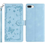 Secret Garden Butterfly Pattern Leather Phone Case, For iPhone 16 Pro, For iPhone 16 Plus, For iPhone 6 Plus / 7 Plus / 8 Plus, For iPhone 16, For iPhone 15 Pro Max, For iPhone 15 Pro