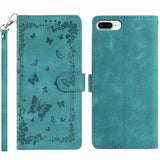 Secret Garden Butterfly Pattern Leather Phone Case, For iPhone 16 Pro, For iPhone 16 Plus, For iPhone 6 Plus / 7 Plus / 8 Plus, For iPhone 16, For iPhone 15 Pro Max, For iPhone 15 Pro