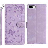 Secret Garden Butterfly Pattern Leather Phone Case, For iPhone 16 Pro, For iPhone 16 Plus, For iPhone 6 Plus / 7 Plus / 8 Plus, For iPhone 16, For iPhone 15 Pro Max, For iPhone 15 Pro