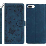 Secret Garden Butterfly Pattern Leather Phone Case, For iPhone 16 Pro, For iPhone 16 Plus, For iPhone 6 Plus / 7 Plus / 8 Plus, For iPhone 16, For iPhone 15 Pro Max, For iPhone 15 Pro