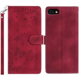 Secret Garden Butterfly Pattern Leather Phone Case, For iPhone 11, For iPhone 11 Pro, For iPhone XS, For iPhone XR, For iPhone XS Max, For iPhone 6 / 7 / 8 / SE