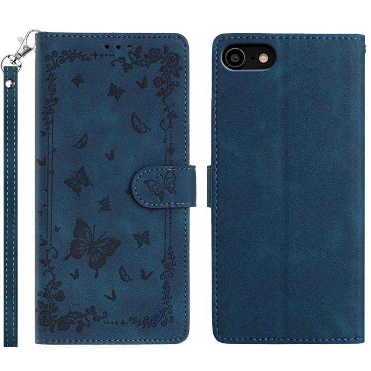 Secret Garden Butterfly Pattern Leather Phone Case, For iPhone 11, For iPhone 11 Pro, For iPhone XS, For iPhone XR, For iPhone XS Max, For iPhone 6 / 7 / 8 / SE