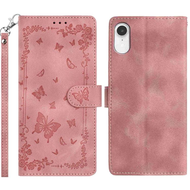 Secret Garden Butterfly Pattern Leather Phone Case, For iPhone 11, For iPhone 11 Pro, For iPhone XS, For iPhone XR, For iPhone XS Max, For iPhone 6 / 7 / 8 / SE
