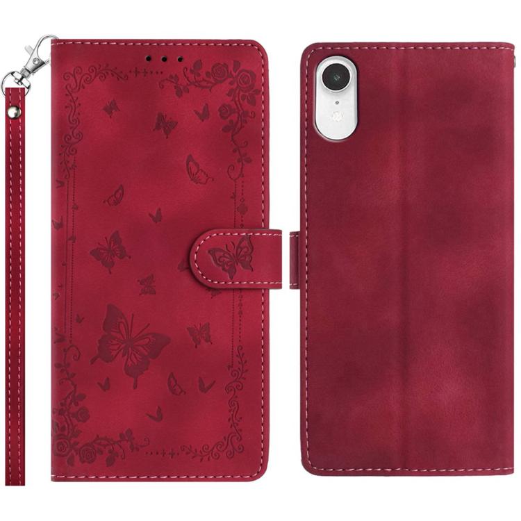 Secret Garden Butterfly Pattern Leather Phone Case, For iPhone 11, For iPhone 11 Pro, For iPhone XS, For iPhone XR, For iPhone XS Max, For iPhone 6 / 7 / 8 / SE