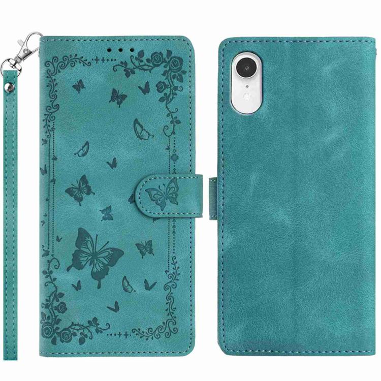 Secret Garden Butterfly Pattern Leather Phone Case, For iPhone 11, For iPhone 11 Pro, For iPhone XS, For iPhone XR, For iPhone XS Max, For iPhone 6 / 7 / 8 / SE