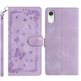 Secret Garden Butterfly Pattern Leather Phone Case, For iPhone 11, For iPhone 11 Pro, For iPhone XS, For iPhone XR, For iPhone XS Max, For iPhone 6 / 7 / 8 / SE