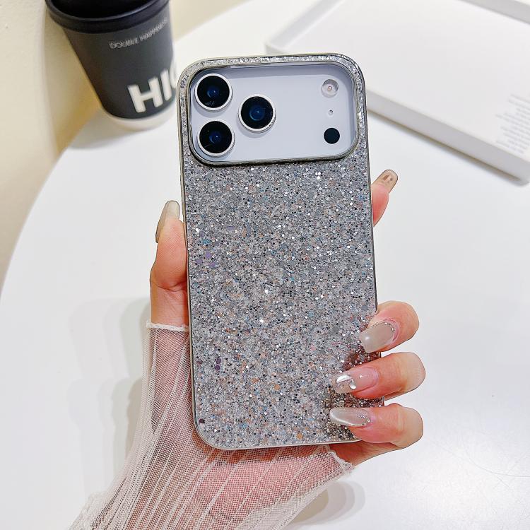Glitter Powder Shockproof TPU Phone Case, For iPhone 18, For iPhone 18 Pro, For iPhone 18 Pro Max, For iPhone 17 Pro Max, For iPhone 17 Pro, For iPhone 17, For iPhone Air