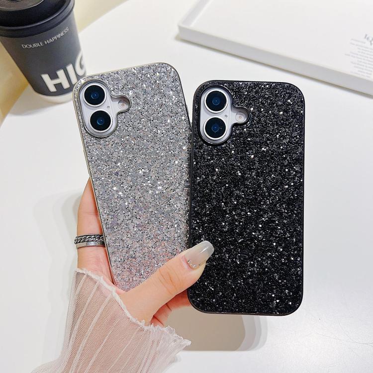 Glitter Powder Shockproof TPU Phone Case, For iPhone 18, For iPhone 18 Pro, For iPhone 18 Pro Max, For iPhone 17 Pro Max, For iPhone 17 Pro, For iPhone 17, For iPhone Air