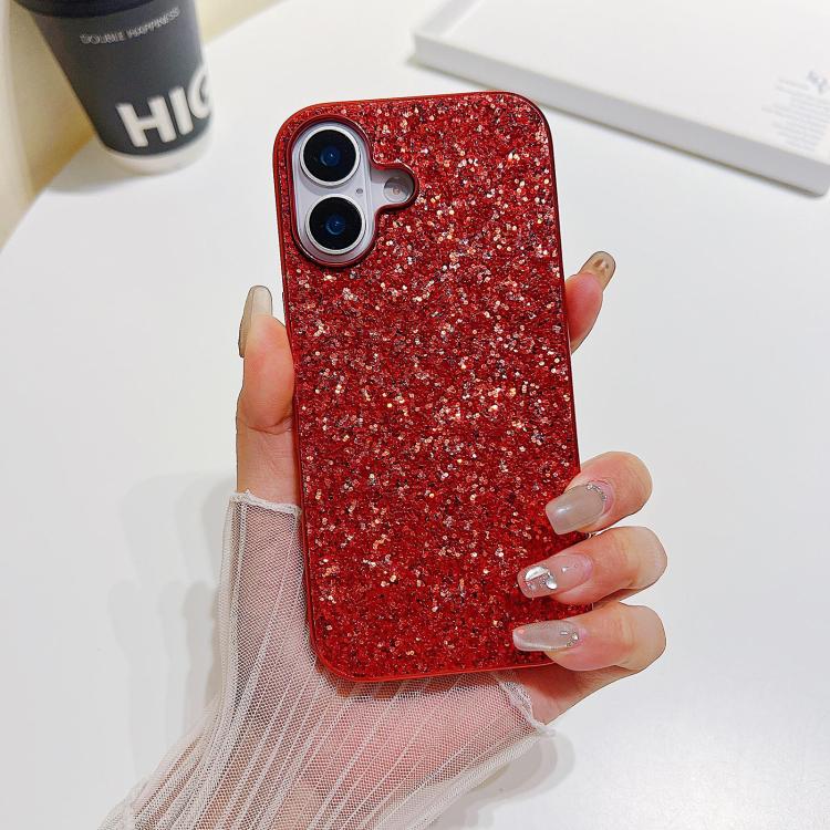 Glitter Powder Shockproof TPU Phone Case, For iPhone 18, For iPhone 18 Pro, For iPhone 18 Pro Max, For iPhone 17 Pro Max, For iPhone 17 Pro, For iPhone 17, For iPhone Air
