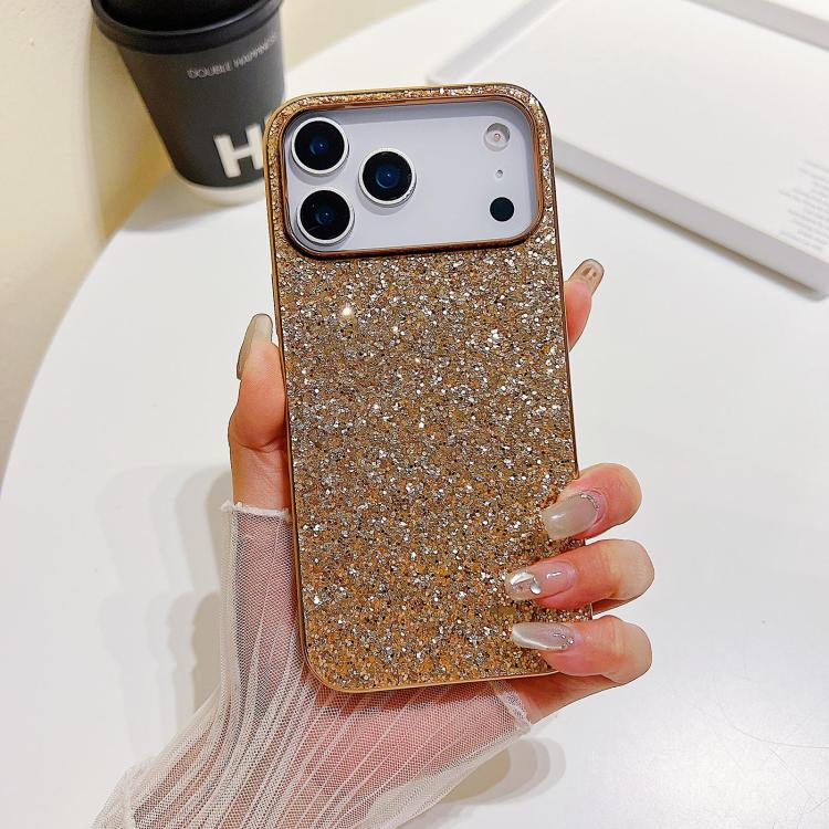 Glitter Powder Shockproof TPU Phone Case, For iPhone 18, For iPhone 18 Pro, For iPhone 18 Pro Max, For iPhone 17 Pro Max, For iPhone 17 Pro, For iPhone 17, For iPhone Air