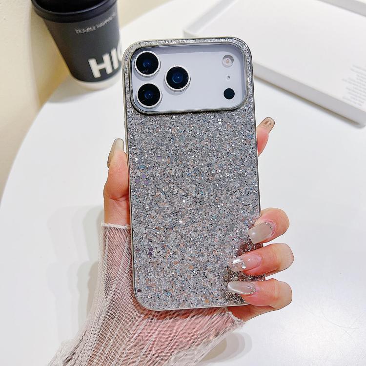 Glitter Powder Shockproof TPU Phone Case, For iPhone 18, For iPhone 18 Pro, For iPhone 18 Pro Max, For iPhone 17 Pro Max, For iPhone 17 Pro, For iPhone 17, For iPhone Air