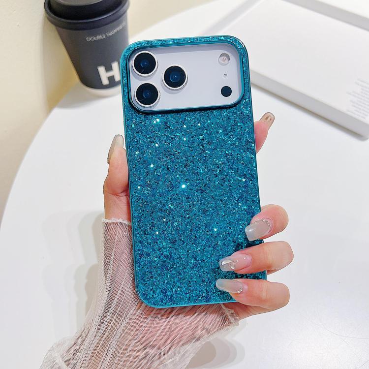 Glitter Powder Shockproof TPU Phone Case, For iPhone 18, For iPhone 18 Pro, For iPhone 18 Pro Max, For iPhone 17 Pro Max, For iPhone 17 Pro, For iPhone 17, For iPhone Air