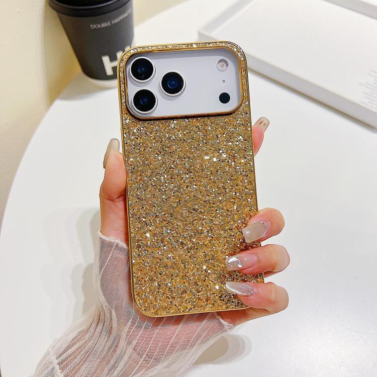 Glitter Powder Shockproof TPU Phone Case, For iPhone 18, For iPhone 18 Pro, For iPhone 18 Pro Max, For iPhone 17 Pro Max, For iPhone 17 Pro, For iPhone 17, For iPhone Air