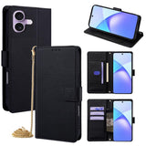 Crossbody Chain Triangle Leather Phone Case, For iPhone 17 Pro Max, For iPhone 17 Pro, For iPhone 17, For iPhone Air