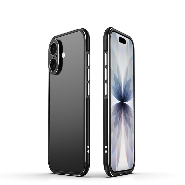 Aurora Series Lens Protector + Metal Frame Phone Case, For iPhone 17, For iPhone Air