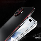 Aurora Series Lens Protector + Metal Frame Phone Case, For iPhone 17, For iPhone Air