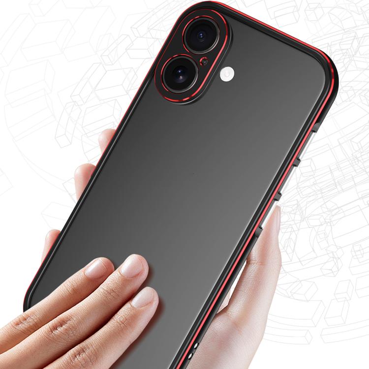Aurora Series Lens Protector + Metal Frame Phone Case, For iPhone 17, For iPhone Air
