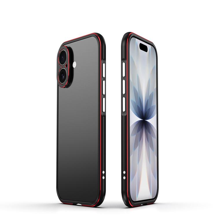 Aurora Series Lens Protector + Metal Frame Phone Case, For iPhone 17, For iPhone Air